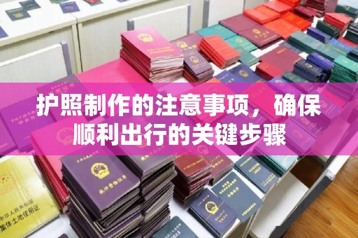 南阳护照制作的注意事项，确保顺利出行的关键步骤