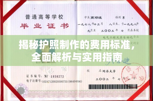 南阳揭秘护照制作的费用标准，全面解析与实用指南